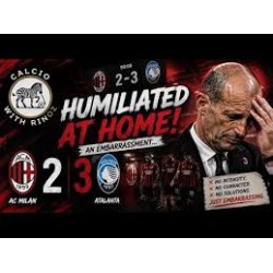 AC Milan hävisi Atalantalle kotonaan 2-3.